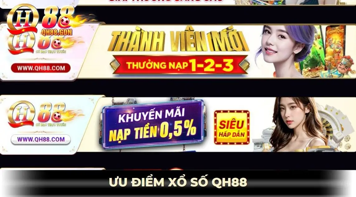 Ưu điểm xổ số qh88